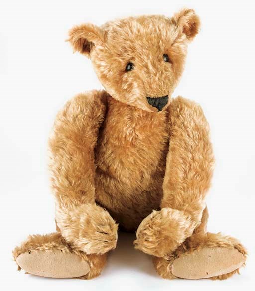 A fine and early Steiff 'cone-nosed' teddy bear