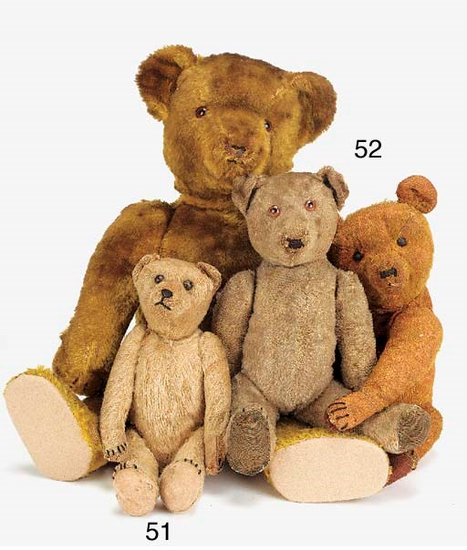 An early German teddy bear