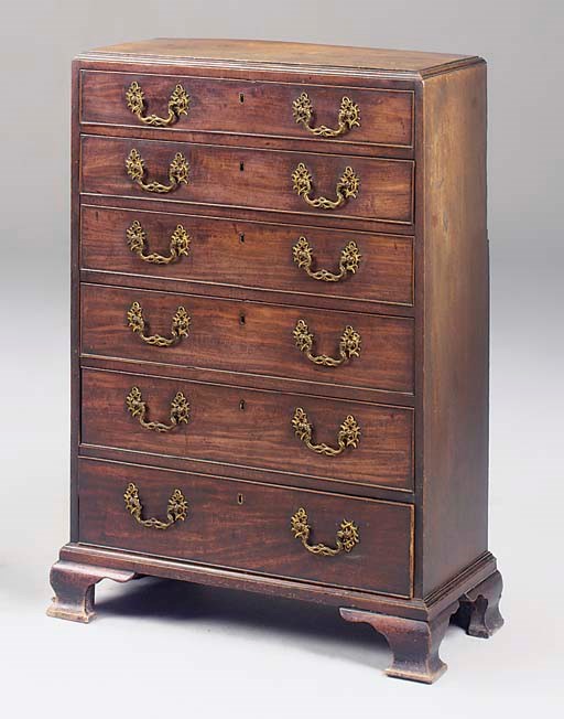 A George III mahogany chest