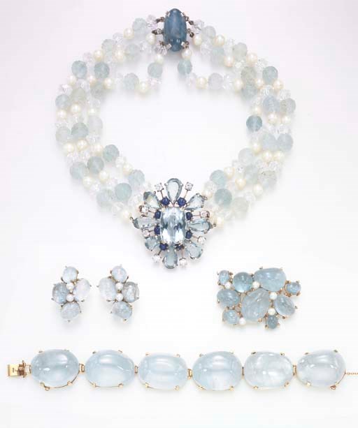 A FINE GROUP OF MULTI-GEM JEWELRY