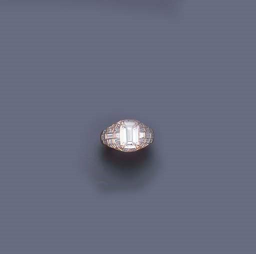 A DIAMOND RING, BY BULGARI