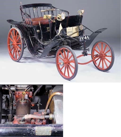1899 CLÉMENT-PANHARD VOITURE LÉGÈRE TYPE VCP TWO-SEATER