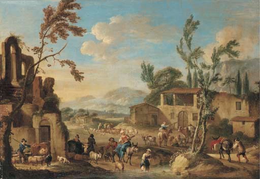 Circle of Dirck Helmbreker (Haarlem 1633-1691 Rome)