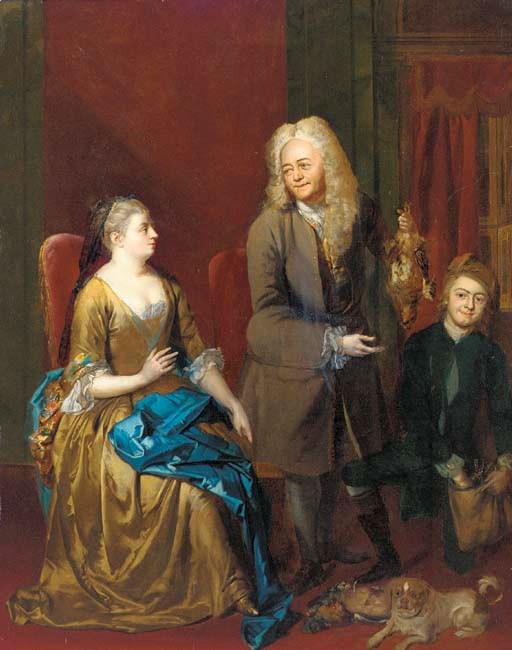 Attributed to Herman van der Mijn (Amsterdam 1684-1741 London)