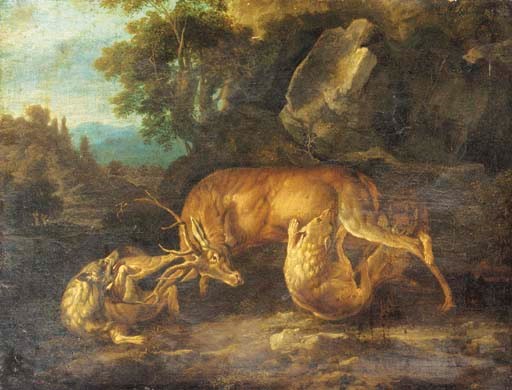 Circle of Carl Borromaus Andreas Ruthart (Danzig 1630-c. 1730 L'Aquila)