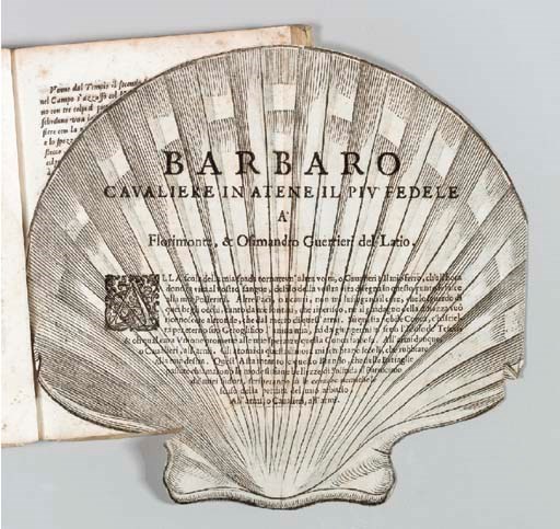 MARISCOTTI, Bernardino (d. 1649). Giano Guerriero Torneo rappresentatio nella sala de Signori Marchesi Magnani. Al serenissimo Carlo Principe di Mantoa. Bologna: Giacomo Monti, 1636.