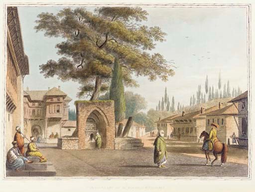 MAYER, Luigi.  Views in Egypt, from the Original Drawings in the Possession of Sir Robert Ainslie, taken During his Embassy to Constantinople.  London: Thomas Bensley for R. Bowyer, 1801.