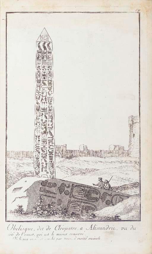 NORDEN, Frederik Lewis. The Antiquities, Natural History, Ruins, and Other Curiosities of Egypt, Nubia, and Thebes. Exemplified in Near Two Hundred Drawings Taken on the Spot. London: Lockyer Davis, 1780.