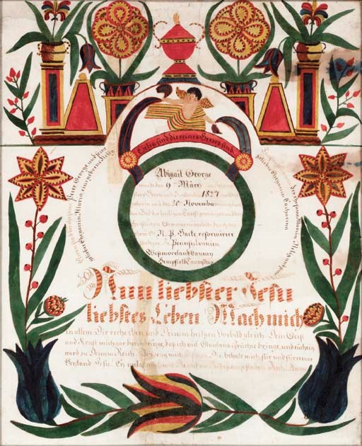 ATTRIBUTED TO GEORGE GOTTRIED EPHRAIM BURGER (1790-1861)