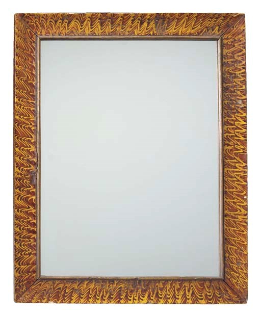 A GRAIN-PAINTED MIRROR