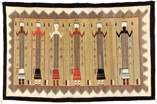 A NAVAJO YEI RUG