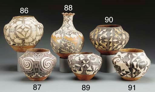 AN ACOMA POLYCHROME JAR
