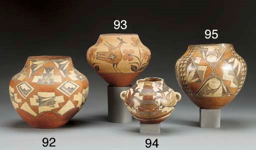 AN ACOMA POLYCHROME JAR