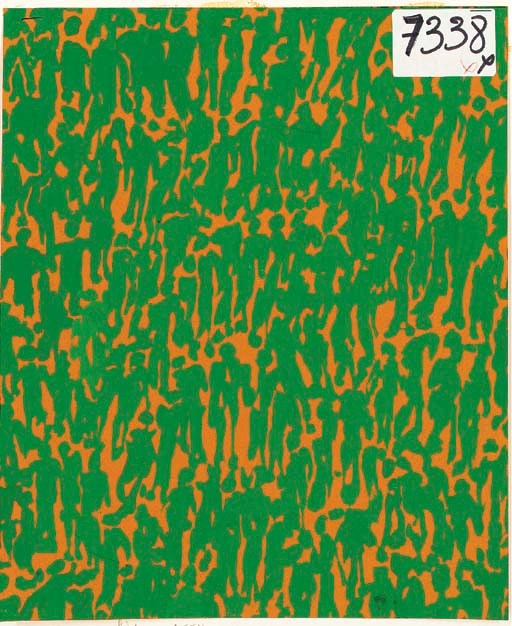 A collection of textile designs including a design for a Parisian scarf, Place de Victoire; stamped Esquisse; Robert Vernet; Raoul Bruckert, Lyon; D.Ogier-Pitaud; Gilbert Frank Corporation; signed B.Dominique, Ch. de Beer - probably 1970; and a design for a scarf for Bernhard Chaix with a map of the world marked with a track of the cruise
See Illustation
