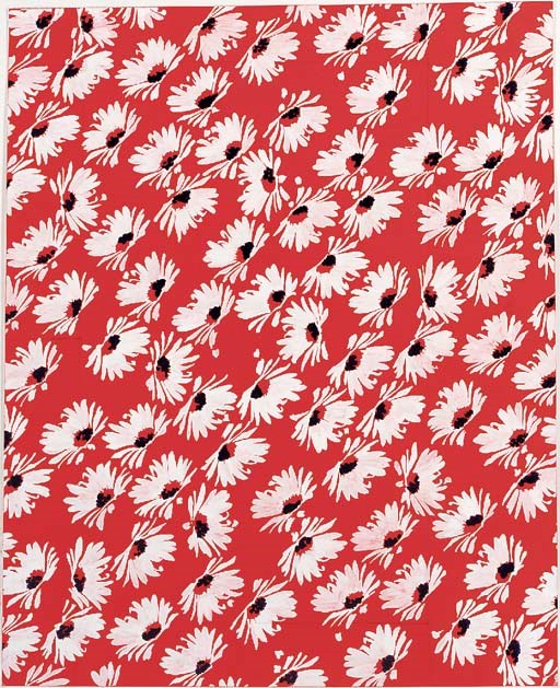 A collection of textile designs, some floral, some stamped Noëlle Carniel including several stamped Marcelle & Francoise Calisti, Artel, Eric Bourboulon, P.R.George, Michel Nesme; including a scarf for André Ghekiere, a belt for Marle and a tie - some dated summer 1976
See Illustration p.26