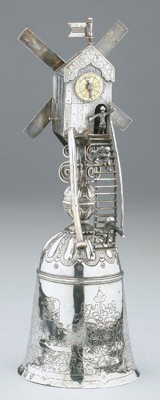 A Dutch silver mill beaker