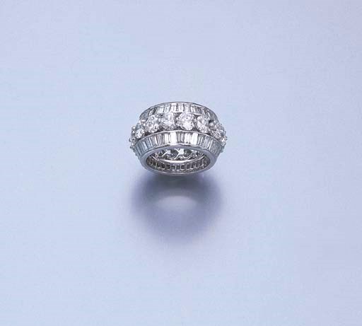 A DIAMOND ETERNITY RING, BY GRAFF