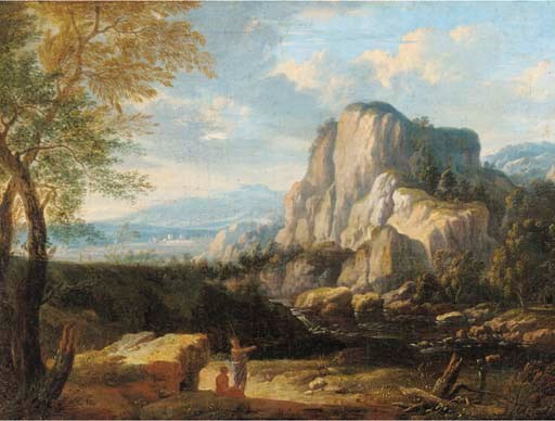 Circle of Gaspard Dughet, called Poussin (Rome 1615-1675)