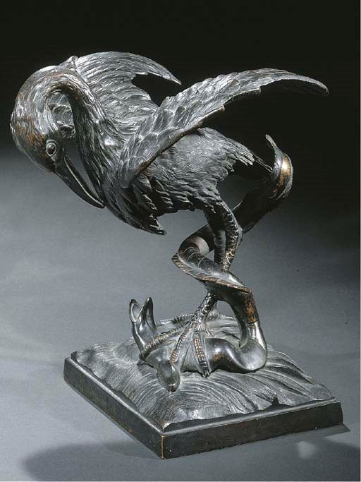 PAIRE DE SCULPTURES PROBABLEMENT DU XXème SIECLE