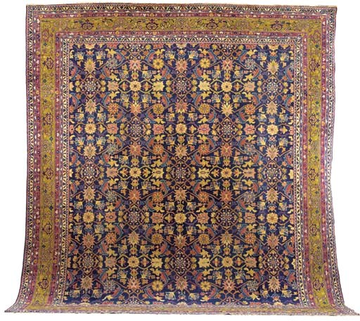 A fine Peristan carpet