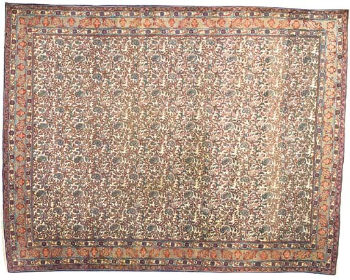 A fine Qum carpet