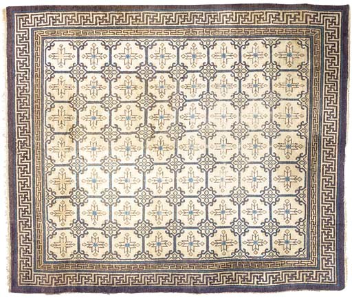 A Mongolian carpet