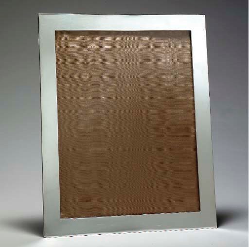AN AMERICAN SILVER FRAME,