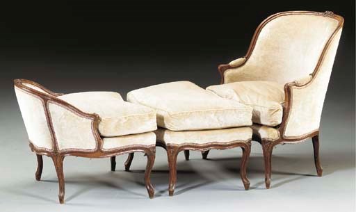 A LOUIS XV BEECHWOOD DUCHESSE BRISEE,