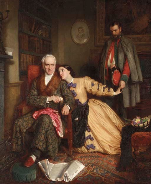 John Bagnold Burgess (British, 1830-1897)