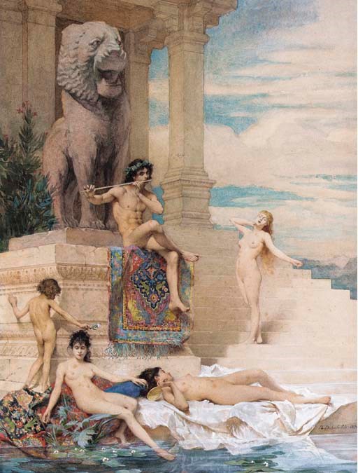 Edouard-Marie-Guillaume Dubufe (French, 1853-1909)