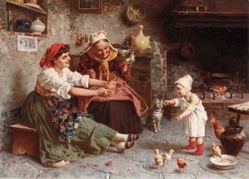 Eugenio Eduardo Zampighi (Italian, 1859-1944)