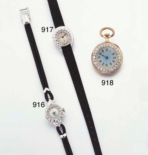 ROLEX. A LADY'S 18K WHITE GOLD AND DIAMOND-SET WRISTWATCH