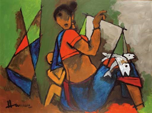 MAQBOOL FIDA HUSAIN (b. India 1915)