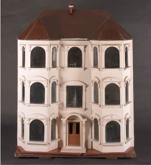 A large and rare G & J Lines dolls' house