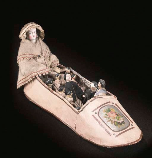 The old woman who lived in a shoe