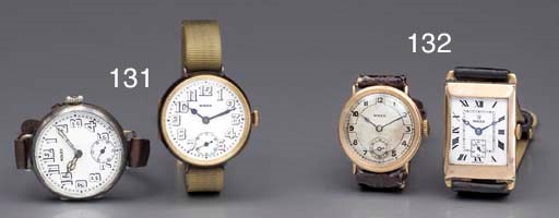 Rolex. A lot of two 9K pink gold hinged wristwatches
