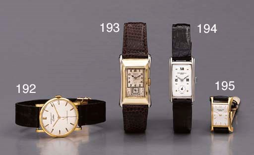 Audemars Piguet. An 18K gold wristwatch