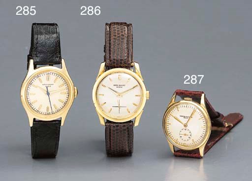 Vacheron & Constantin. A rare 18K gold wristwatch with two-tone dial and winding crown at 12 o'clock