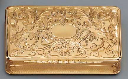 A LOUIS-PHILIPPE GOLD SNUFF-BOX