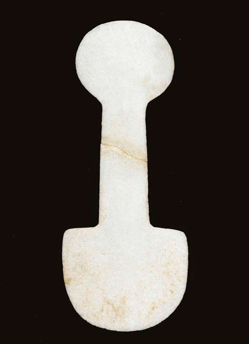 AN ANATOLIAN MARBLE IDOL