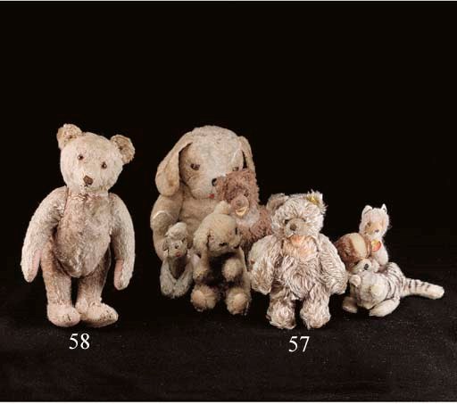 A Steiff teddy bear