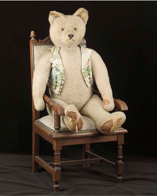 A large British teddy bear