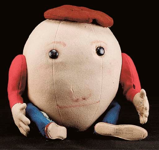 A rare Steiff Humpty Dumpty