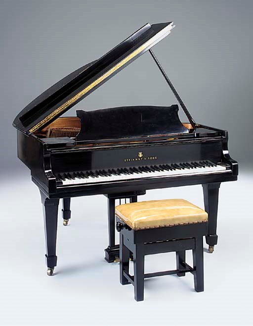 A Steinway grand piano