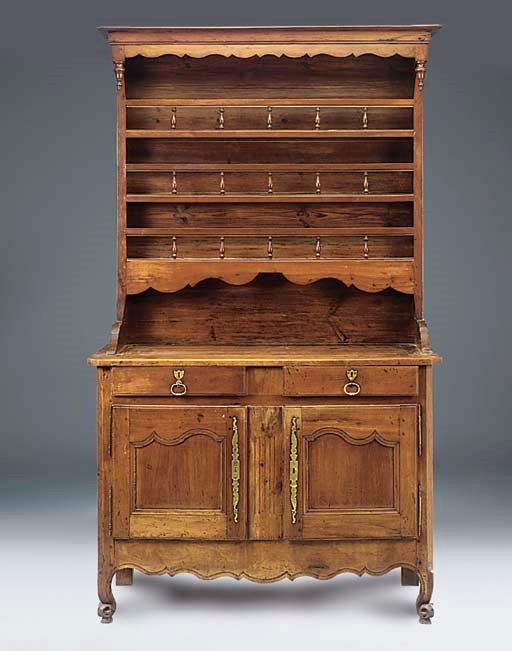 A French Provincial cherrywood dresser