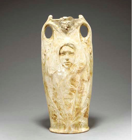 A CERAMIC VASE