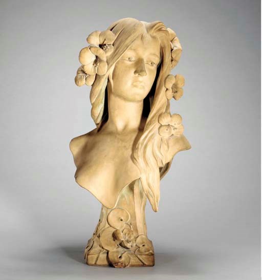 A TERRACOTTA SCULPTURE