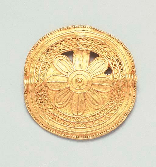 PENDENTIF EN OR-FETICHE ASHANTI