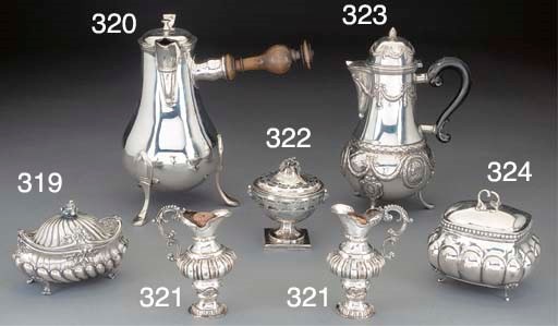 A Continental Silver Coffee Pot