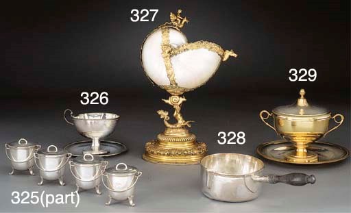 A French Silver Saucepan
